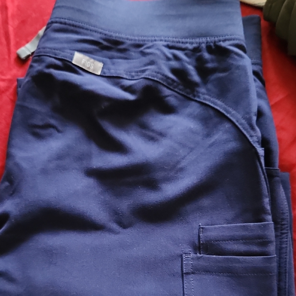 Figs Deep Blue Scrub Pants
